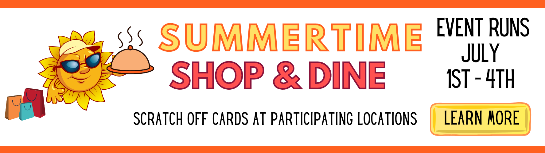 Summertime Shop & Dine Event Details