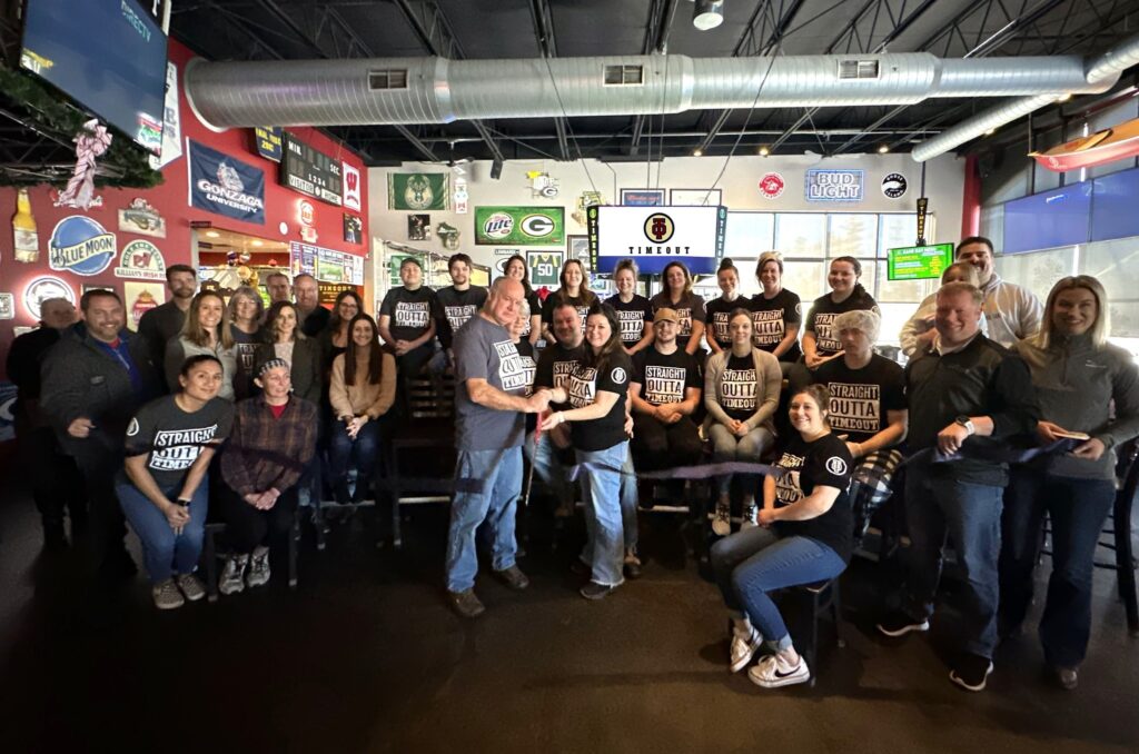 Time Out Sports Bar & Grill Ribbon Cutting